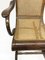 Bended Beechwood Rocking Chair With Rattan Seat, 1900s 4