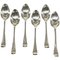 18th Century Dutch Haags Lofje Silver Spoons, The Hague, 1758, Set of 6, Image 1