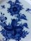 Large 18th Century Dutch Blue Charger & Plates from Delft, Set of 4 10