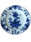 Large 18th Century Dutch Blue Charger & Plates from Delft, Set of 4 5