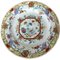 Antique 18th Century Chinese Fencai Porcelain Plate, Image 1