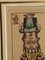 19th Century Caricature Playing Cards in Frame 4