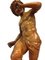 Large 19th Century Fruit Wooden Statues of Young Bacchus, Set of 2 2