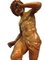 Large 19th Century Fruit Wooden Statues of Young Bacchus, Set of 2, Image 2