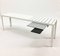 Italian White Metal Desk Table by Monica Armani 2