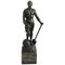 Adolf Muller-Crefeld, figura masculina, década de 1900, estatua de bronce, Imagen 1
