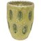 Italienische Zylinderförmige Keramikvase von Guido Gambone, 1950er 1