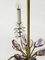 German Brass & Faceted Crystals Chandelier from Palwa, 1970s, Image 3