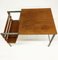 Teak Side Table With Magazine Rack 2