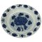 Large 16th Century Blue & White Grape Dish, Ming Dynasty, Jiajing Period 1