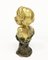 Small French Gilded Bronze Bust by Rene De Saint-Marceaux, 1897, Image 2