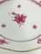 Chinese Bouquet Himbeer Porzellan Teller oder Kotelett von Herend Ungarn 3