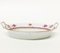 Chinese Bouquet Raspberry Porcelain Bread Basket from Herend Hungary, Image 3