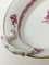 Chinese Bouquet Raspberry Porcelain Bread Basket from Herend Hungary 5