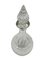 Diamond Cut Crystal Decanter with Stopper and Silver Collar, London, 1978, Image 2