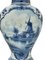 Dutch Delft Bottle Vases from Porceleyne Fles, 1893, Set of 2 9