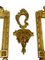 Miniature Giltwood Mirrors and Consoles Set, Set of 6 4