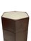 Brown Stitched Leather Side Tables from De Sede, Set of 2, Image 4