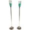 Murano Art Glass Floor Lamps, Italy, Set of 2 1