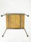 Dutch Veneered Wood and Chrome Nesting Tables, 1960s, Set of 3 8