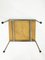 Tables Gigognes en Placage de Bois et Chrome, Pays-Bas, 1960s, Set de 3 8