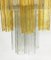 Tronchi Chandelier with 2-Tone Murano Glass Tubes by Toni Zucchini for Venini, Italy, Image 5