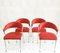 Chaises en Chrome de Lande, Pays-Bas, 1990s, Set de 4 2