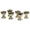 Indonesian Silver Yogya Egg Cups from Sastro Sukarto, Set of 6 1