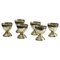 Indonesian Silver Yogya Egg Cups from Sastro Sukarto, Set of 6, Image 1