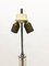 Chrome and Crystal Floor Lamp, 1950s, Image 3