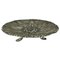 Indonesian Silver Yogya 3-Legged Bowl with Floral Pattern, Image 1