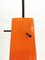 Orange Glass Pendant attributed to Gino Vistosi for Vistosi, Italy, 1950s 4