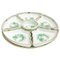 Indian Basket Green Porcelain Hors d'Oeuvres Set from Herend, Set of 7 1