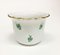 Chinese Bouquet Apponyi Green Porcelain Cachepot from Herend, Image 3