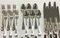 Dutch Silver Cutlery Set by Gerritsen, 1987, Set of 45 5