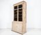 19th Century English Glazed Housekeeper's Cabinet in Bleached Oak, Image 6