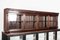 Large 19th Century English Glazed Apothecary Wall Cabinet in Mahogany, Image 6