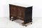 19th Century French Ebonised Oak & Marble Commode 17