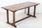 English Oak Trestle Table 7