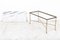 Brass Faux Bamboo Coffee Table 13