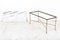 Brass Faux Bamboo Coffee Table, Image 13