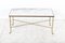 Brass Faux Bamboo Coffee Table 3