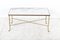 Brass Faux Bamboo Coffee Table, Image 3