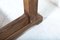 19th Century French Pine Work Trestle Table, Image 15