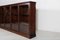 Large 19th Century English Glazed Mahogany Bookcase Cabinet 11