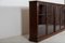 Large 19th Century English Glazed Mahogany Bookcase Cabinet 9