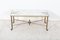 Mid-Century Brass Lion Paw & Marble Coffee Table 5