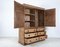 19th Century English Pine Linen Press or Housekeeper's Cupboard, Image 4