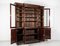 19th Century Glazed Mahogany Breakfront Bookcase, Image 6
