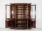 19th Century Glazed Mahogany Breakfront Bookcase, Image 2